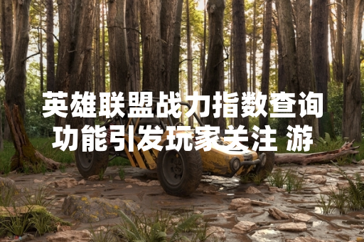 英雄联盟战力指数查询功能引发玩家关注 游戏内新增数据服务