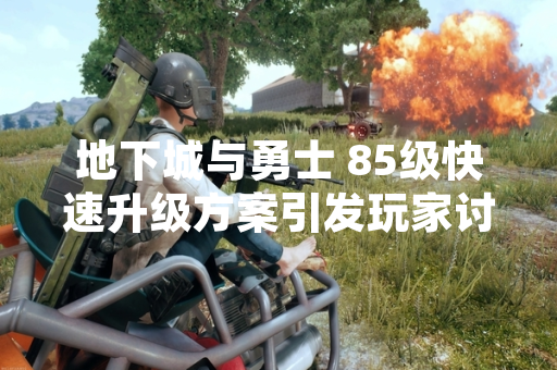 地下城与勇士 85级快速升级方案引发玩家讨论