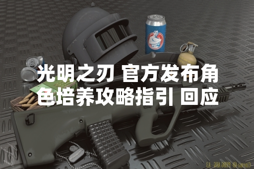 光明之刃 官方发布角色培养攻略指引 回应玩家需求