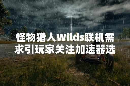 怪物猎人Wilds联机需求引玩家关注加速器选择问题