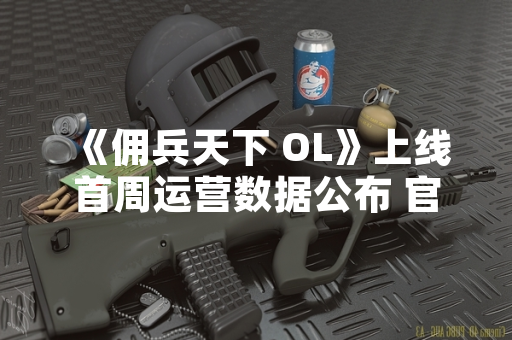 《佣兵天下 OL》上线首周运营数据公布 官方发布后续更新计划