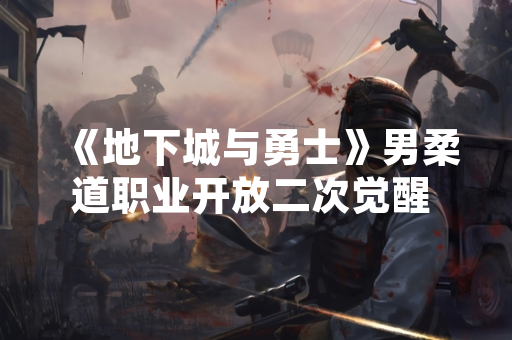《地下城与勇士》男柔道职业开放二次觉醒 更新后首日职业选择率提升