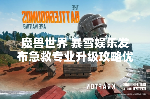 魔兽世界 暴雪娱乐发布急救专业升级攻略优化公告