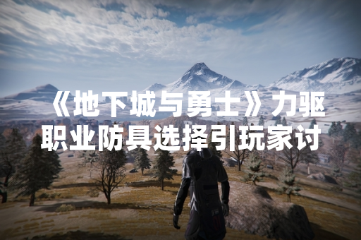 《地下城与勇士》力驱职业防具选择引玩家讨论 官方公告明确装备系统规则