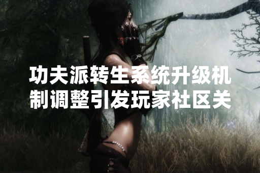 功夫派转生系统升级机制调整引发玩家社区关注