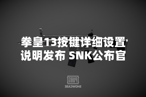 拳皇13按键详细设置说明发布 SNK公布官方配置指南