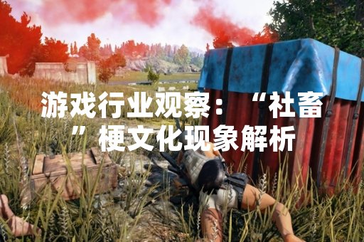 游戏行业观察：“社畜”梗文化现象解析