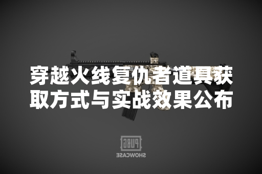 穿越火线复仇者道具获取方式与实战效果公布 穿越火线复仇者道具获取方式与实战效果公布