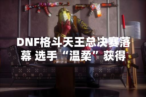 DNF格斗天王总决赛落幕 选手“温柔”获得个人赛冠军