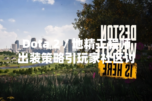 Dota 2 / 地精工程师出装策略引玩家社区讨论