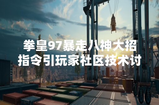 拳皇97暴走八神大招指令引玩家社区技术讨论