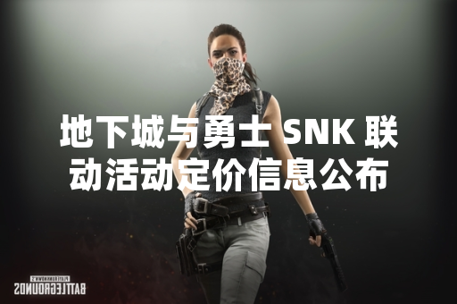 地下城与勇士 SNK 联动活动定价信息公布