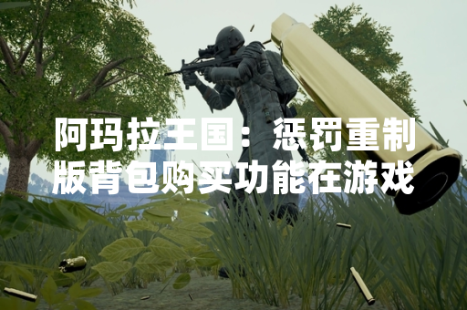 阿玛拉王国：惩罚重制版背包购买功能在游戏内商店开放