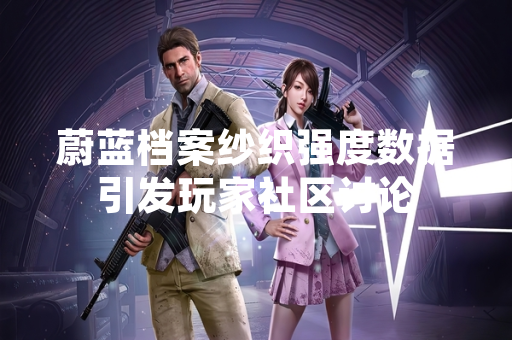 蔚蓝档案纱织强度数据引发玩家社区讨论 蔚蓝档案纱织强度数据引发玩家社区讨论