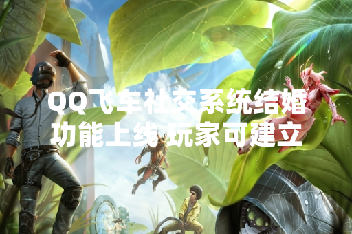 QQ飞车社交系统结婚功能上线 玩家可建立虚拟伴侣关系