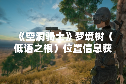 《空洞骑士》梦境树（低语之根）位置信息获玩家持续关注