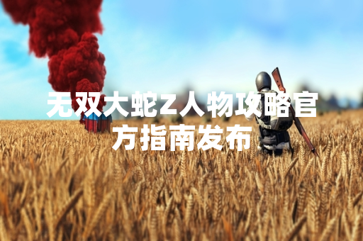 无双大蛇Z人物攻略官方指南发布