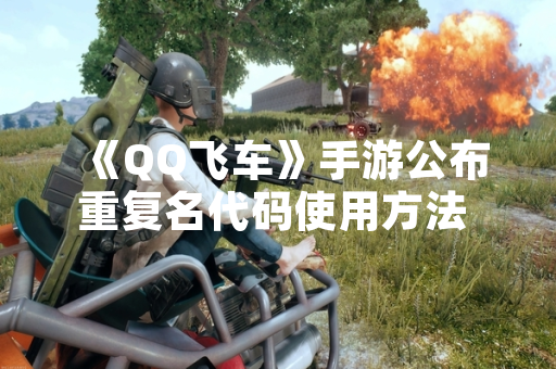 《QQ飞车》手游公布重复名代码使用方法 玩家可自定义角色名称