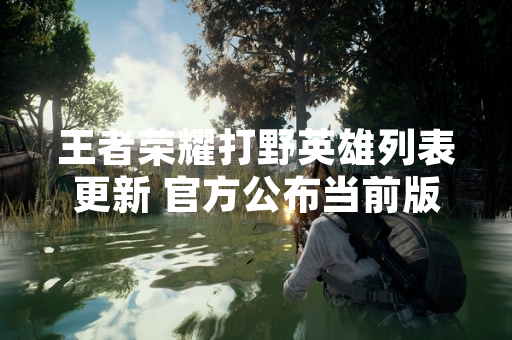 王者荣耀打野英雄列表更新 官方公布当前版本主流选择