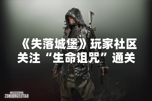 《失落城堡》玩家社区关注“生命诅咒”通关策略 开发者发布优化公告